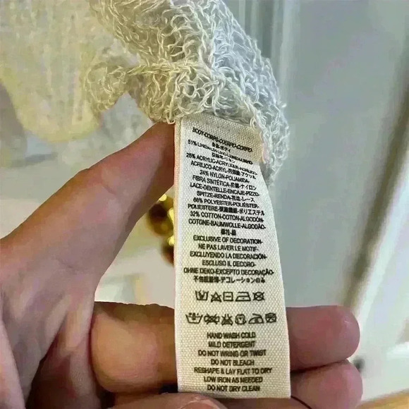 Free People Women's Silver Lace Bohemian Knit Midi Dress Size S - Picture 5 of 8